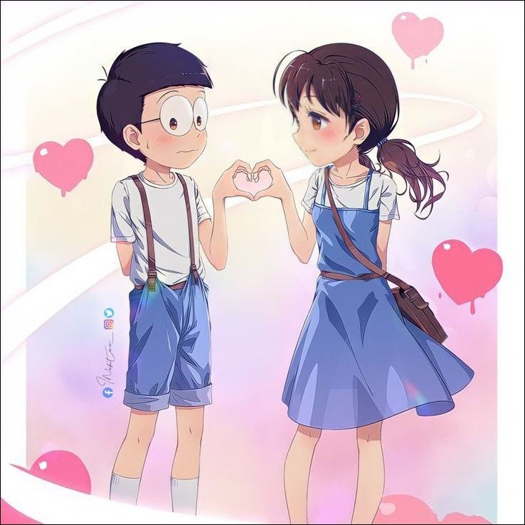 nobita-and-shizuka-photo