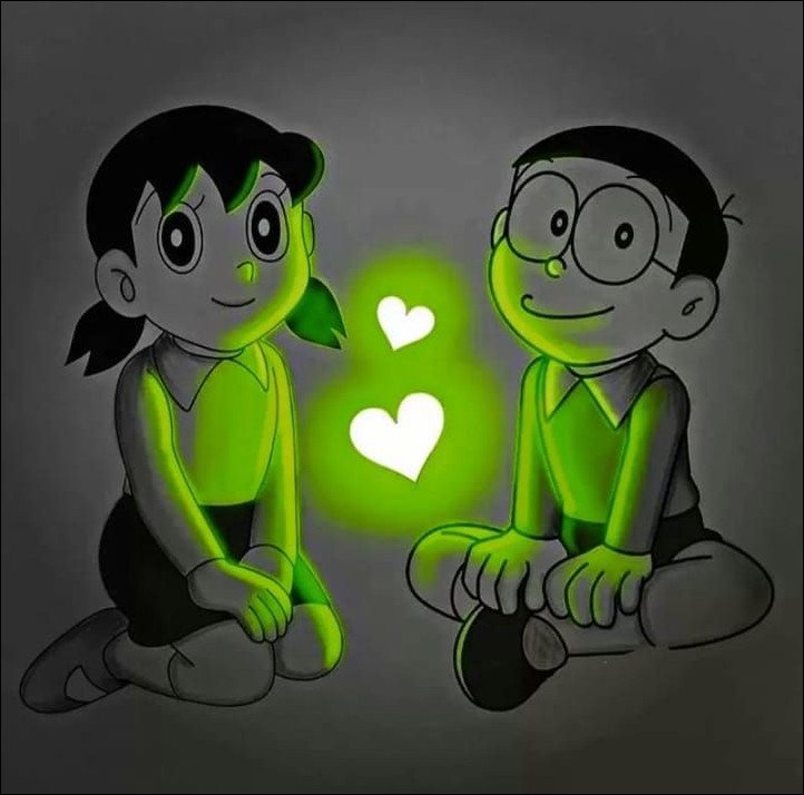 nobita-shizuka-photo