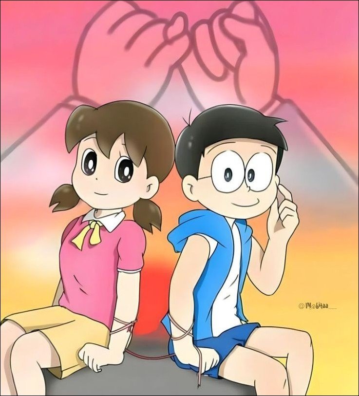 nobita-shizuka-photo