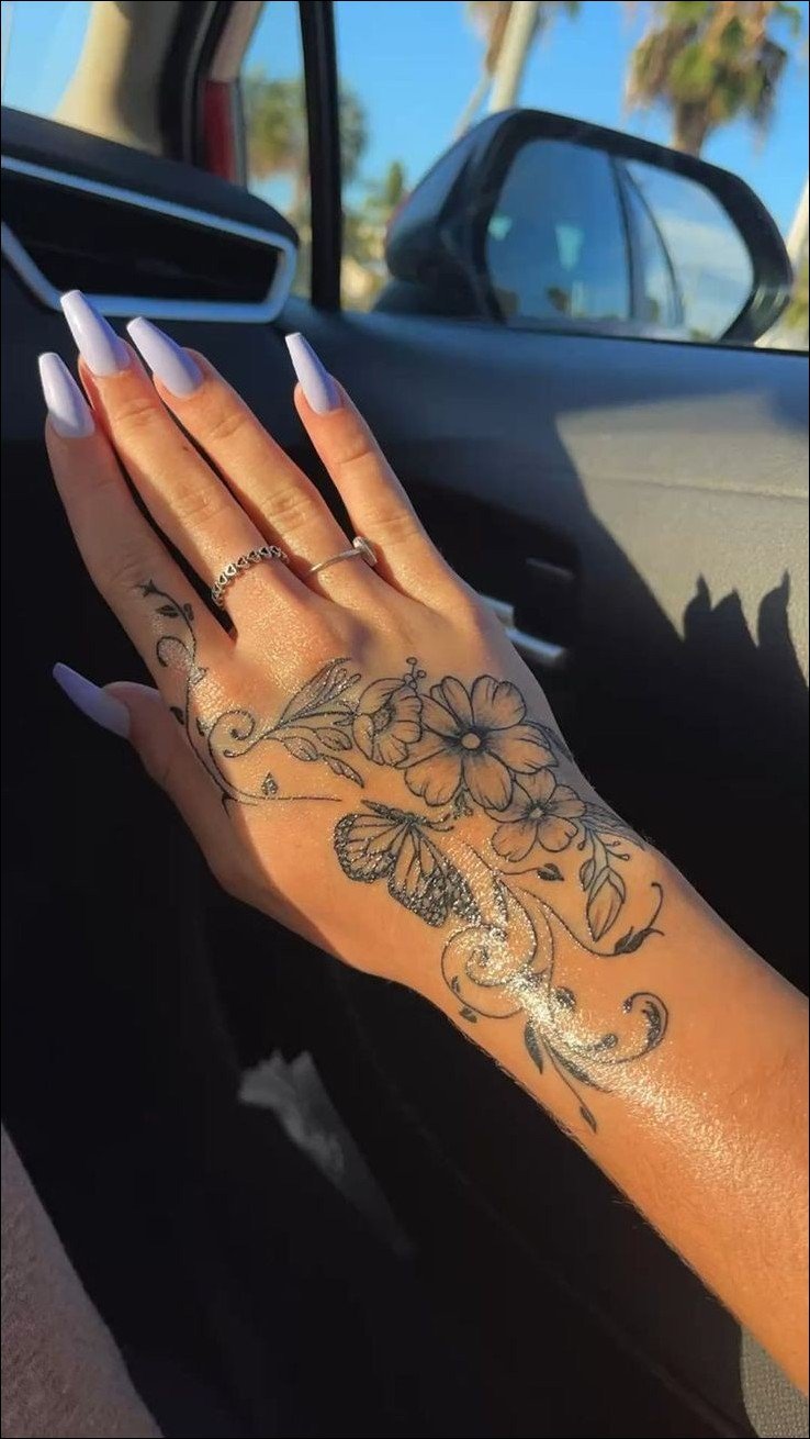 side-wrist-tattoo-for-girls