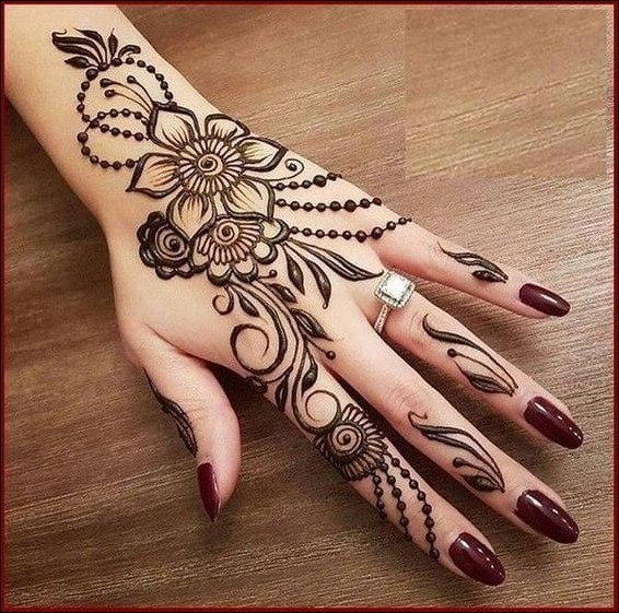 stylish-back-hand-mehndi-design